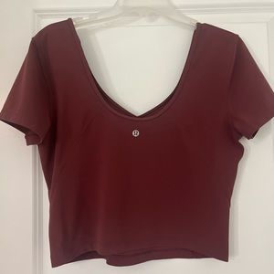 Lululemon Align Crop Shirt